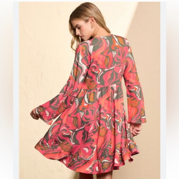 Anthropologie Maaji Twister Kaia Tunic Dress Large - Picture 5 of 16